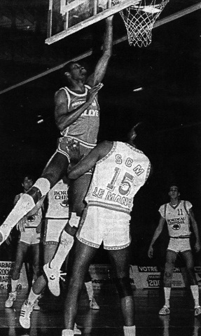 Cholet Basket/Le Mans 17/12/1986