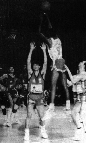 Voiron/Cholet Basket 14/02/1987