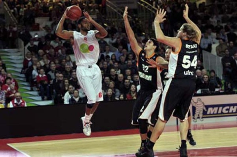 Cholet Basket/Ratiopharm Ulm (Allemagne) 07/11/2012