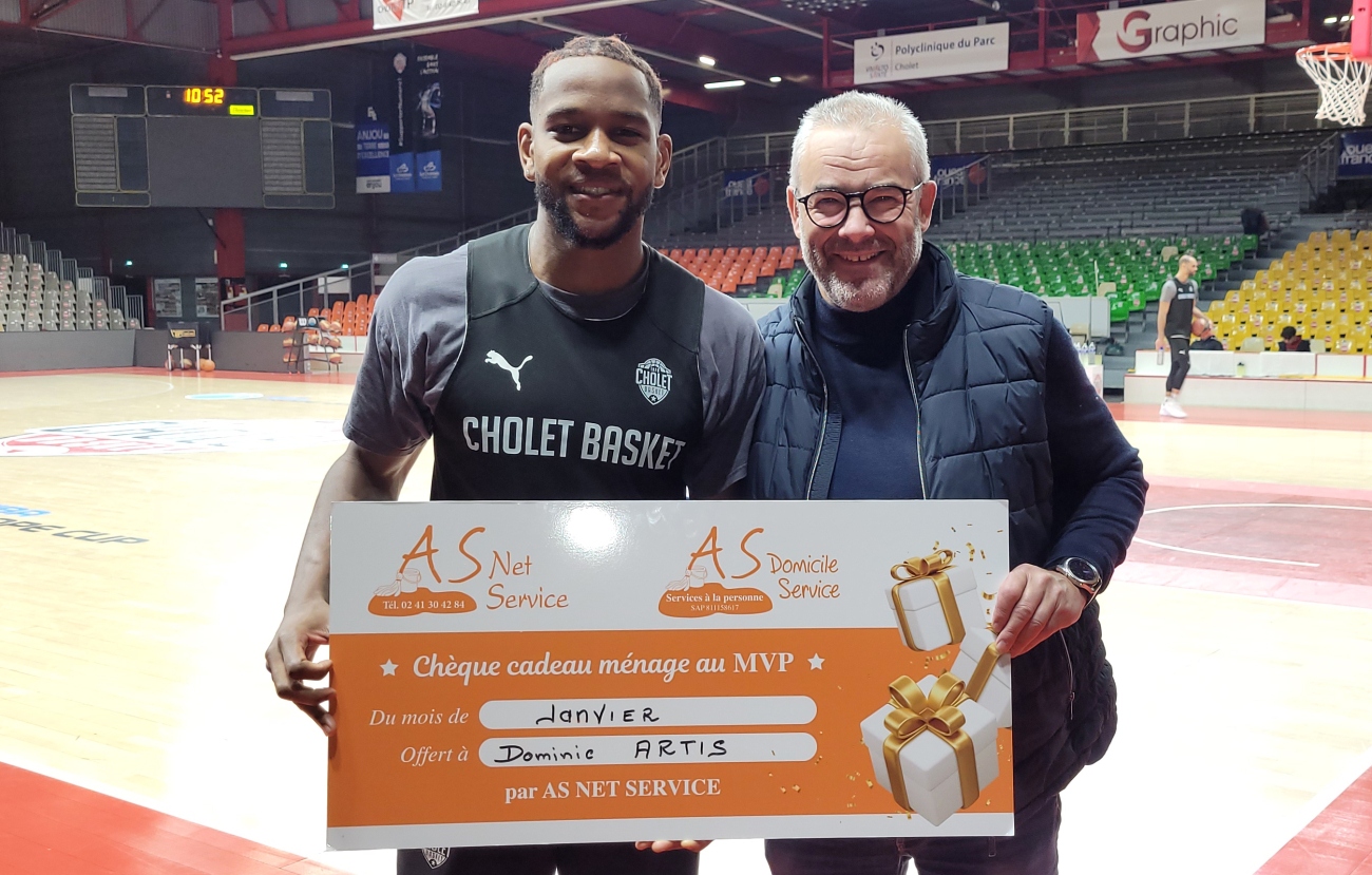 MVP moi de janvier 2023 Dominic Artis