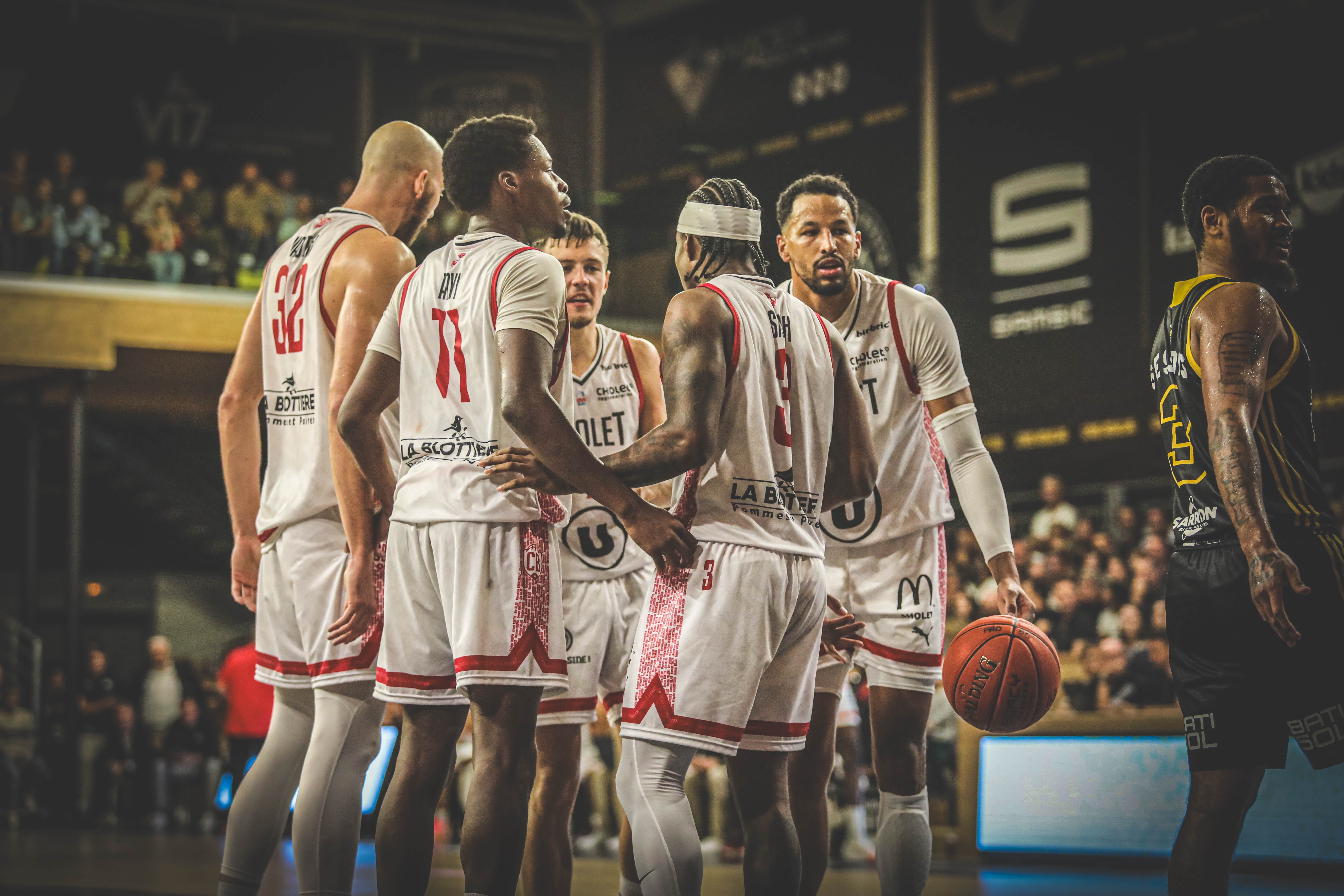 Bastien Vautier, Gérald Ayayi, Nathan De Sousa, Stefan Smith, Andre Roberson ©Stade Rochelais