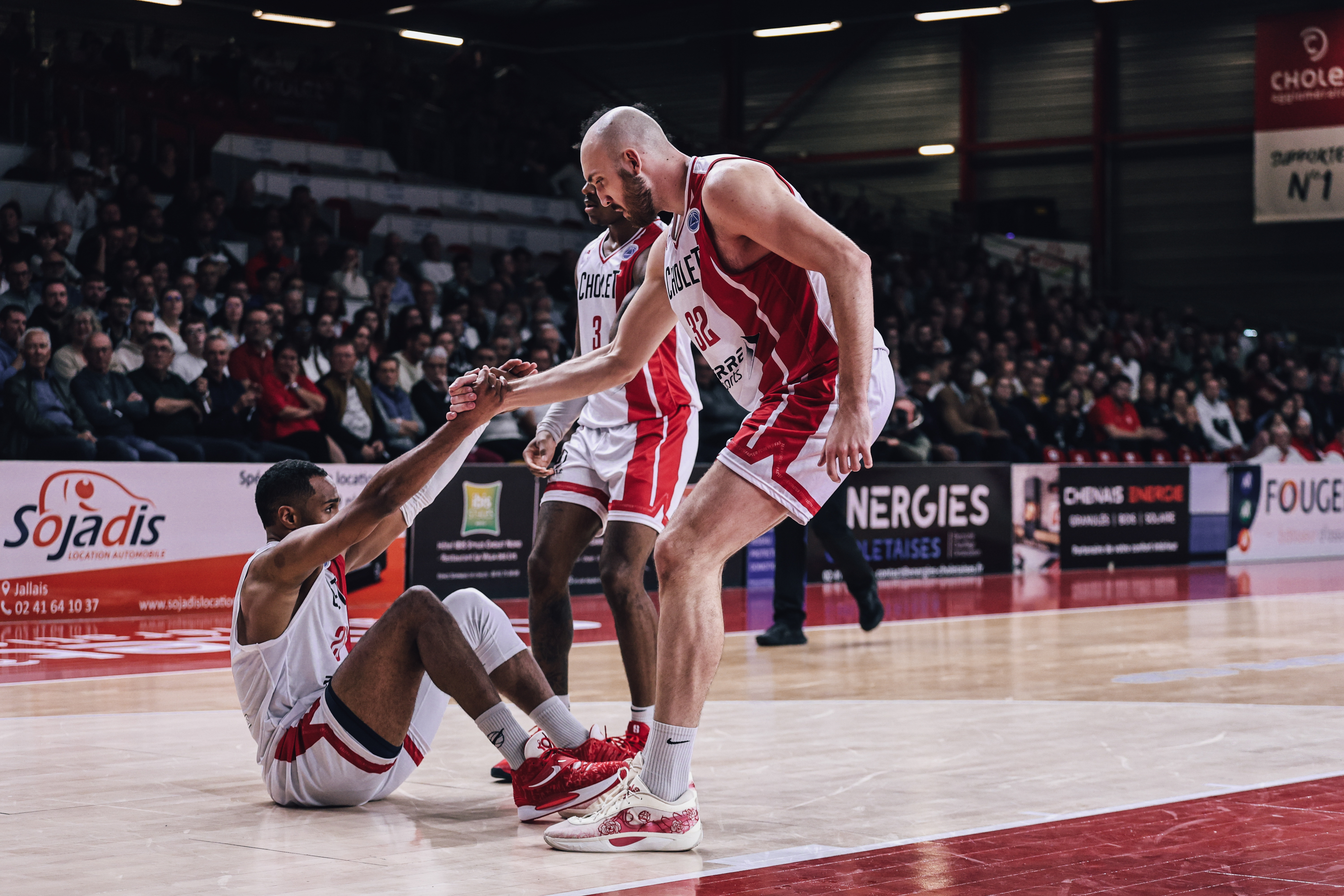 Chris-Ebou Ndow, Bastien Vautier et Stefan Smith ©Melvyn Augas