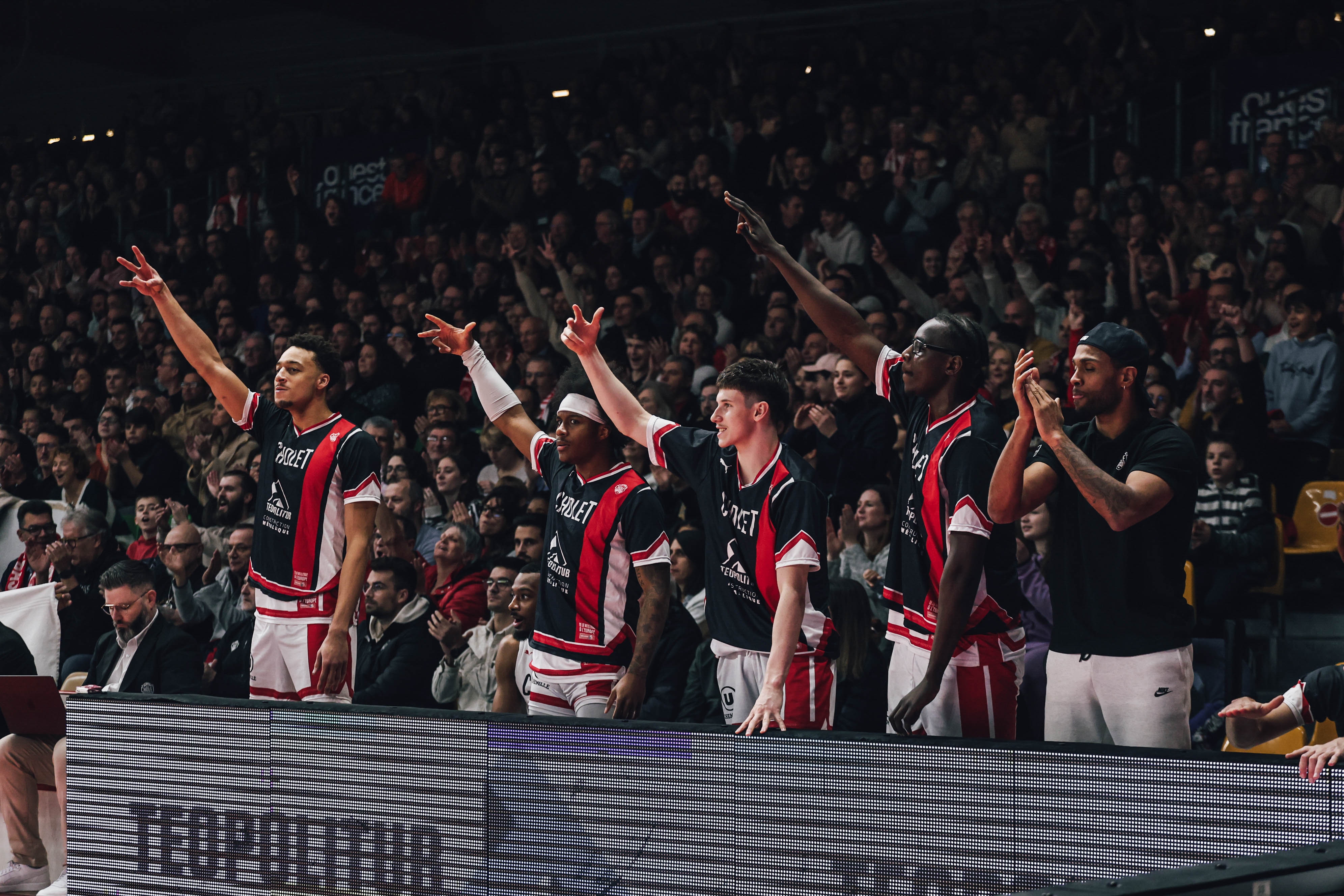 Romain Valakou, Jamuni McNeace, Mohamed Sankhé, Chris-Ebou Ndow, Stefan Smith - ©Melvyn Augas